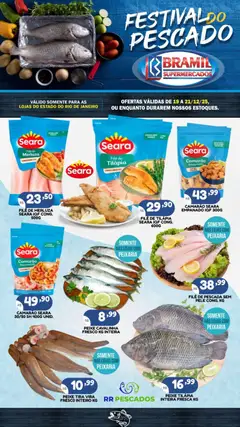 Pré-visualização Bramil Supermercados - Ofertas Festival do Pescado válida a partir de 19/12/2025