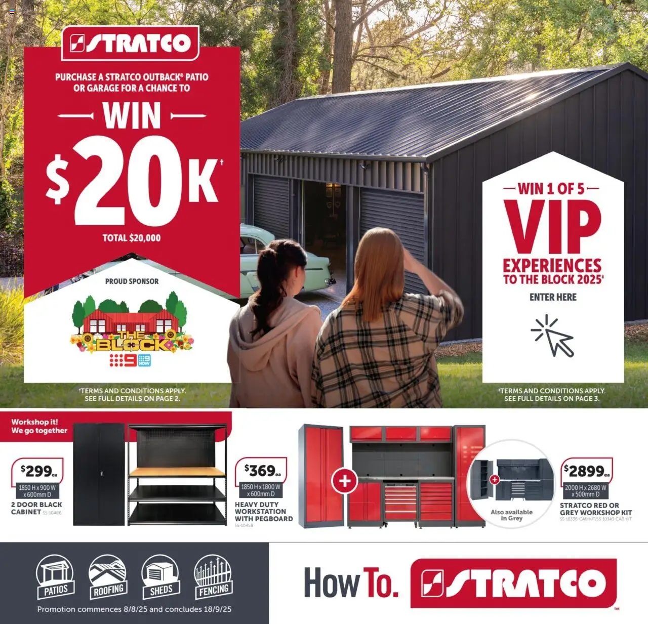 Stratco Catalogue NSW - page 1- valid from 08/08/2025