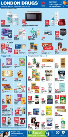 Preview London Drugs weekly flyer / circulaire valid from Mar 20, 2026
