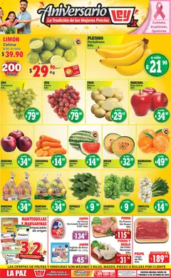 Casa Ley folleto Las ofertas de frutas y verduras válido desde 30/10/2025