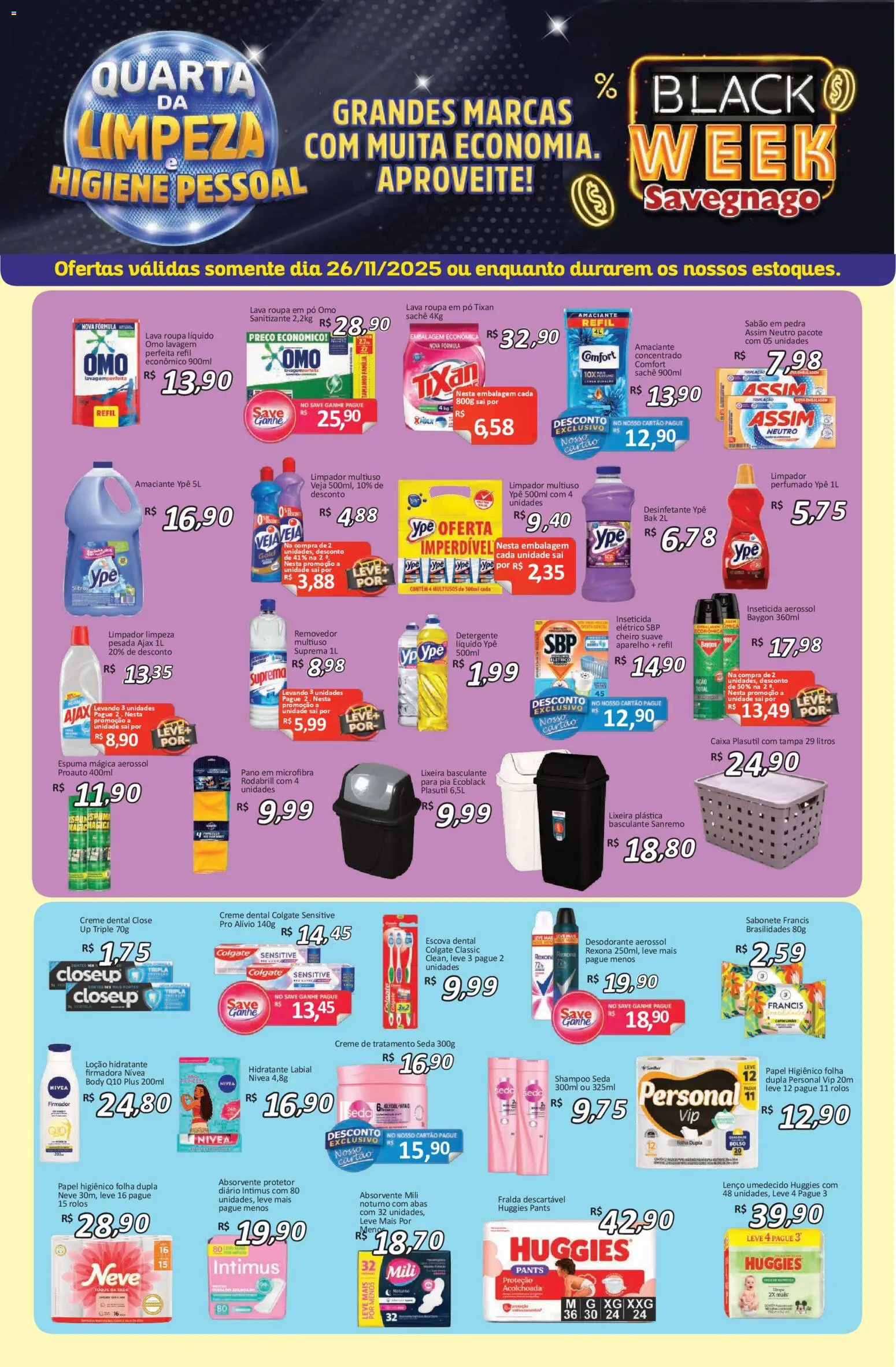 Savegnago Black Friday - página 1- válido a partir de 26/11/2025
