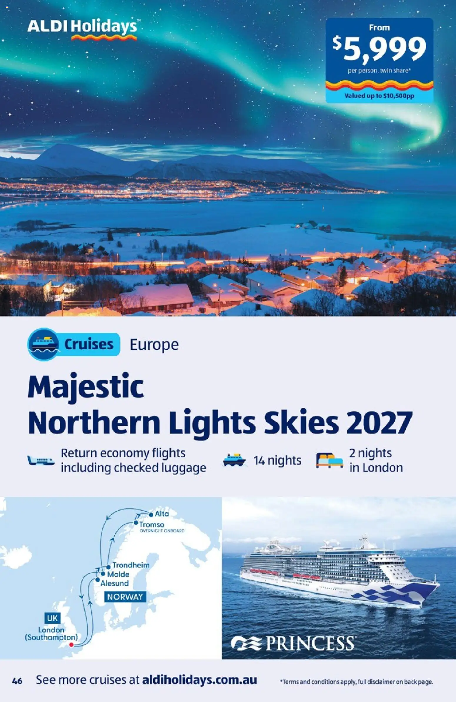 Aldi - NEW Holidays - page 46- valid from 01/01/2026