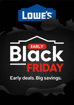 Preview Lowe's Black Friday valid from 11/01/2025