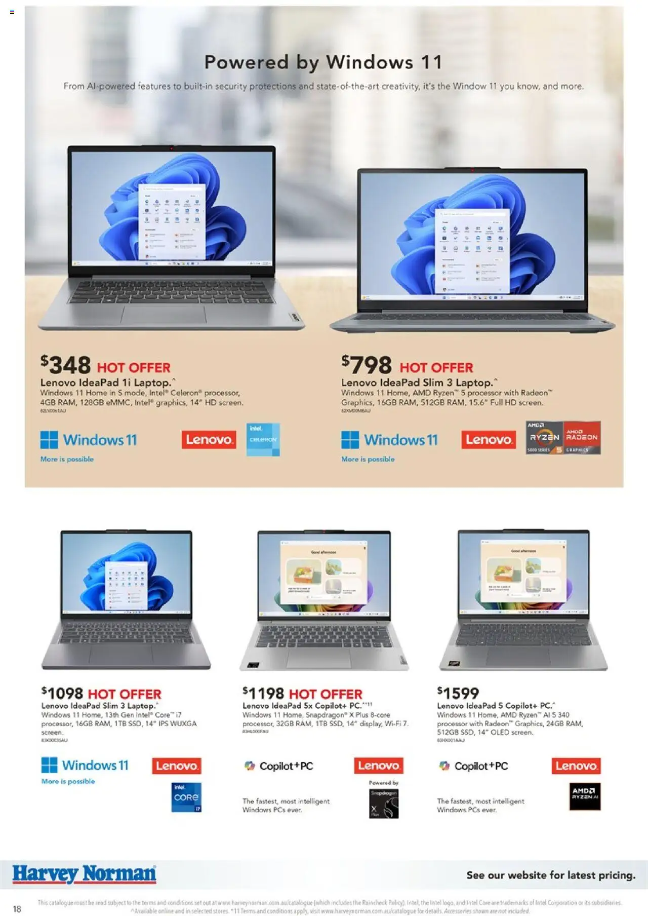 Harvey Norman  Catalogue  - page 18- valid from 10/07/2025