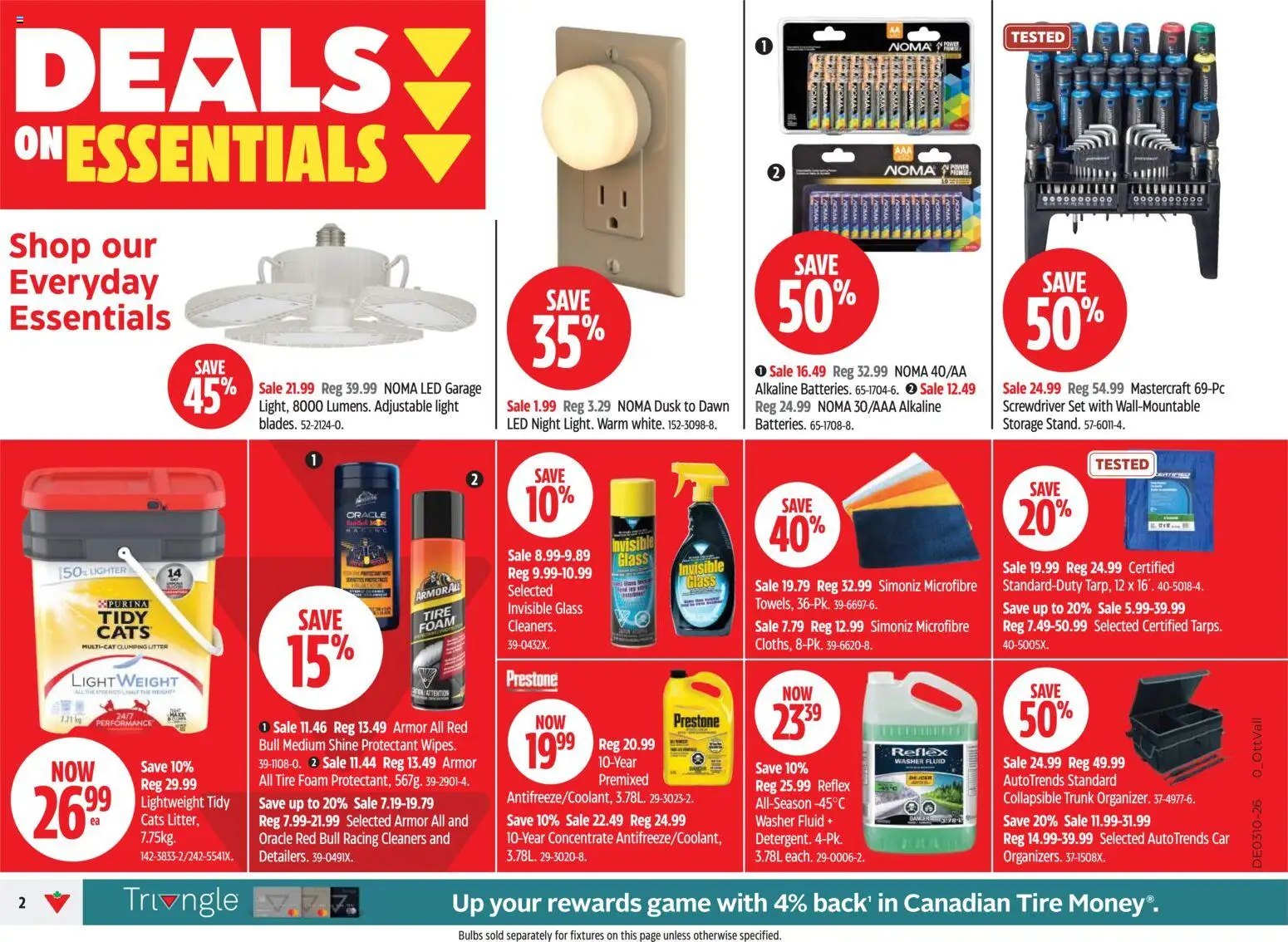 Canadian Tire weekly flyer - page 2- valid from Mar 5, 2026