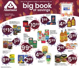 Preview Albertsons Big Book of Savings valid from 10/28/2025