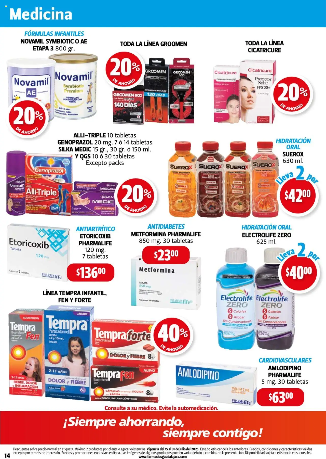 Farmacia Guadalajara - Catálogo - página 14- válido desde 15/07/2025