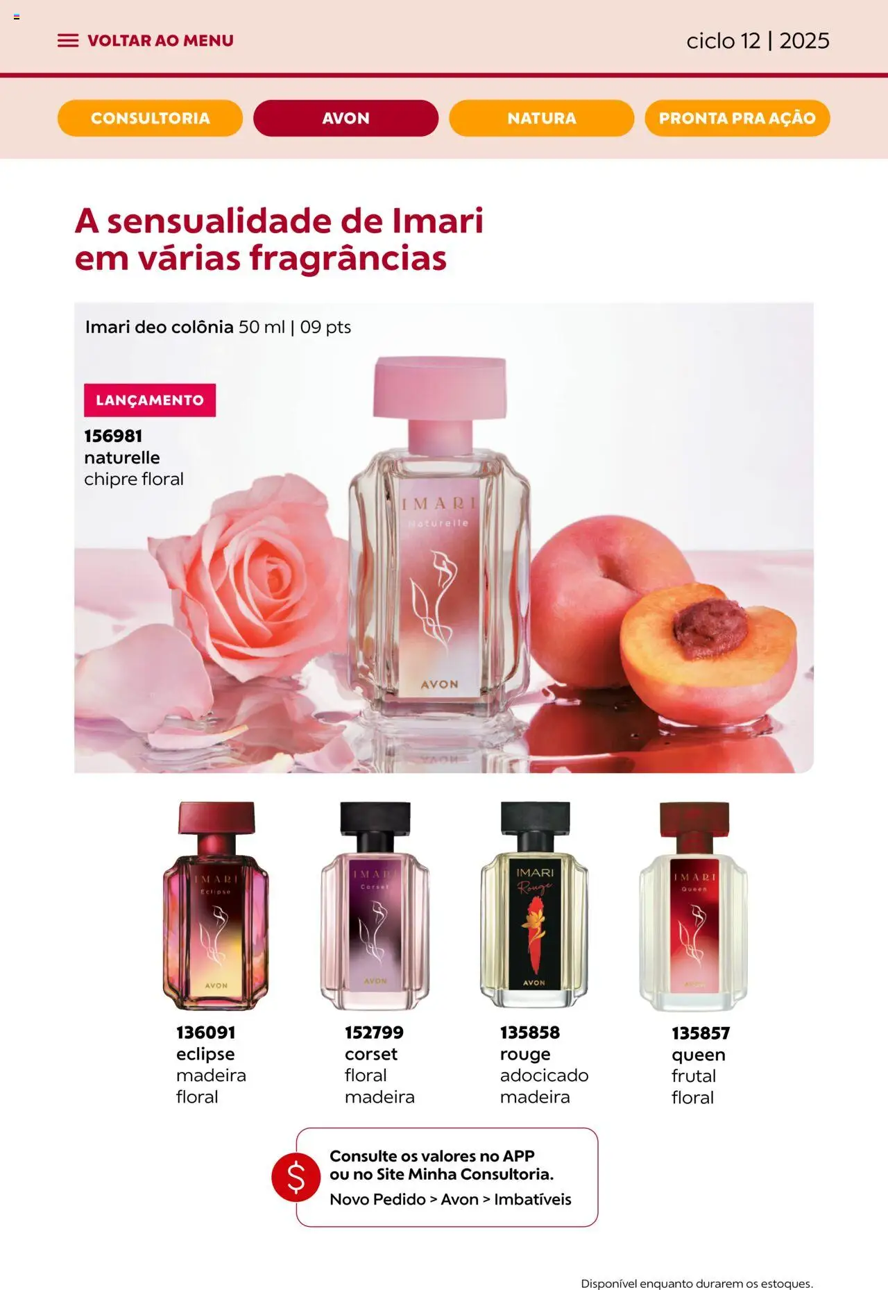 Avon - Campanha 12: Minha Consultoria - página 23- válido a partir de 08/07/2025
