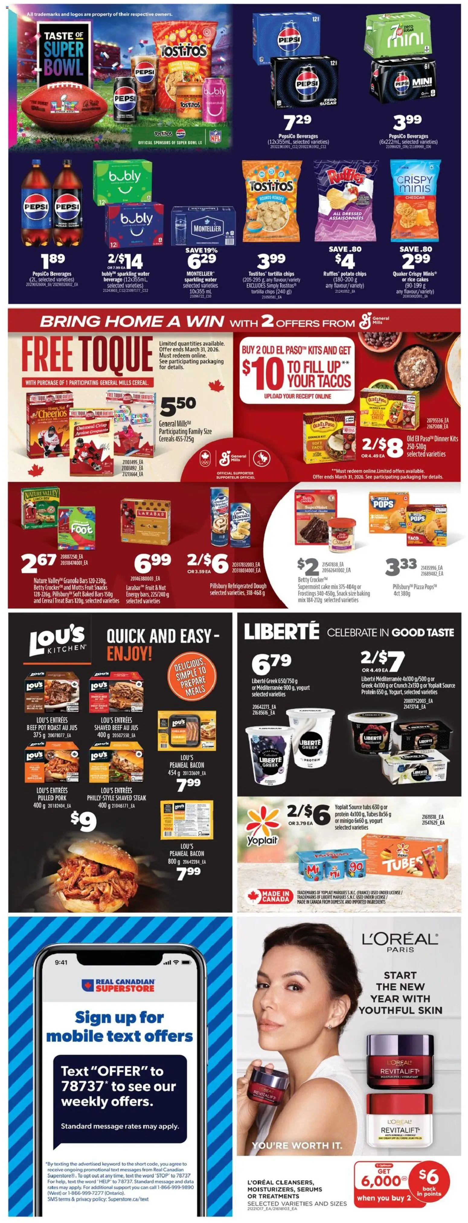 Real Canadian Superstore weekly flyer / circulaire - page 32- valid from Jan 15, 2026