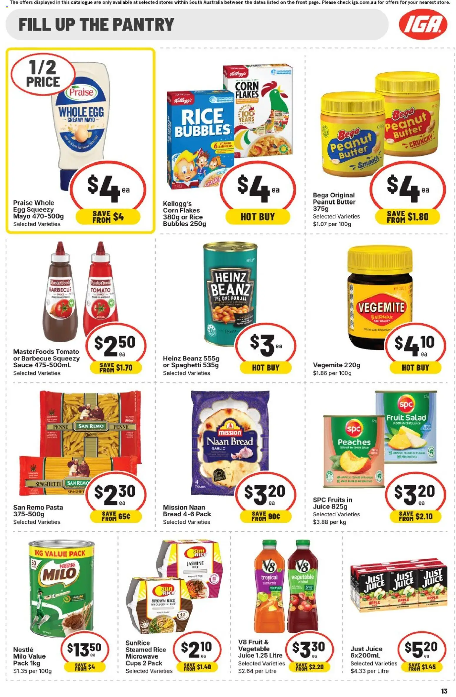 IGA Catalogue SA - page 9- valid from 14/01/2026