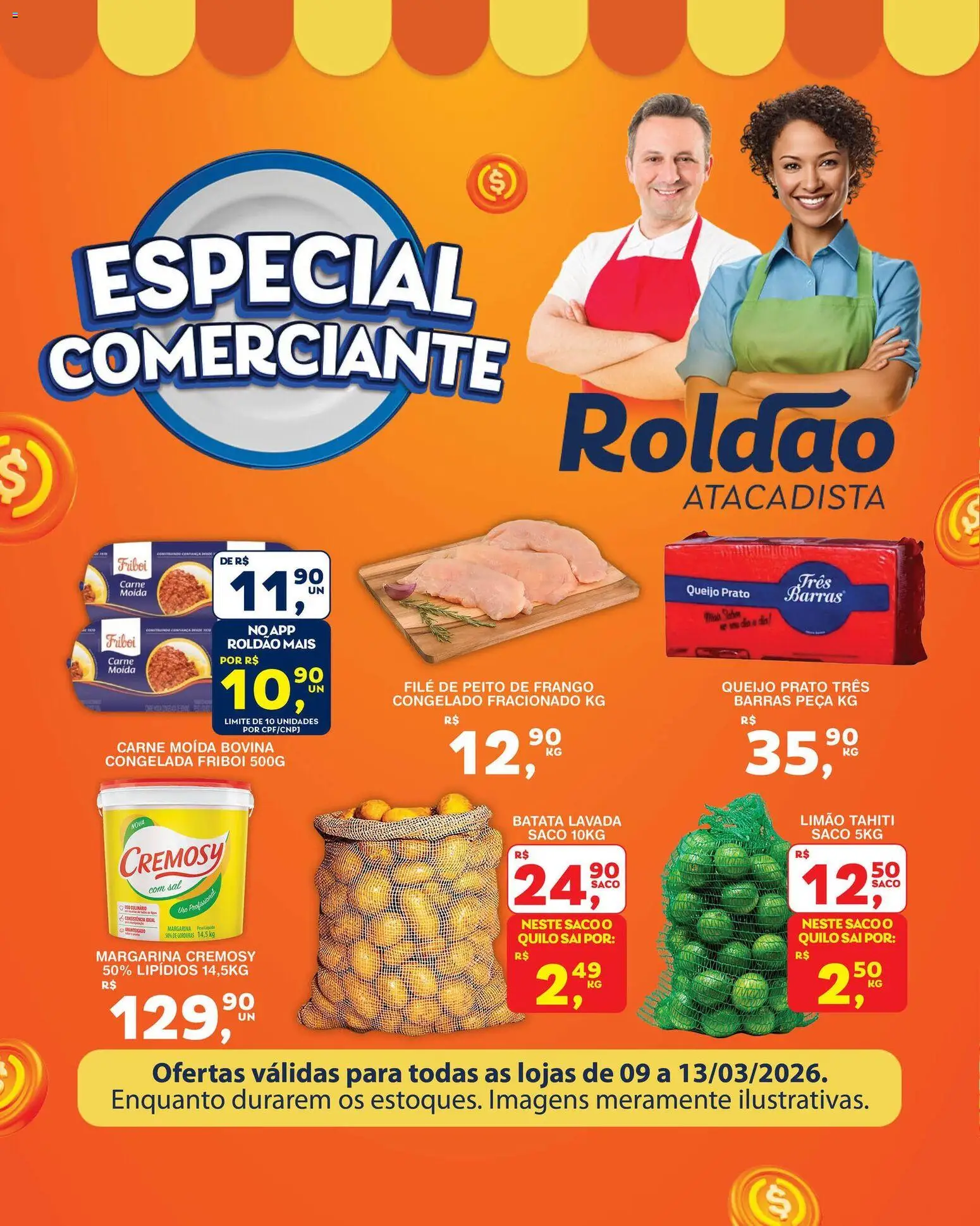 Roldão ofertas Especial Comerciante - página 1- válido a partir de 09/03/2026
