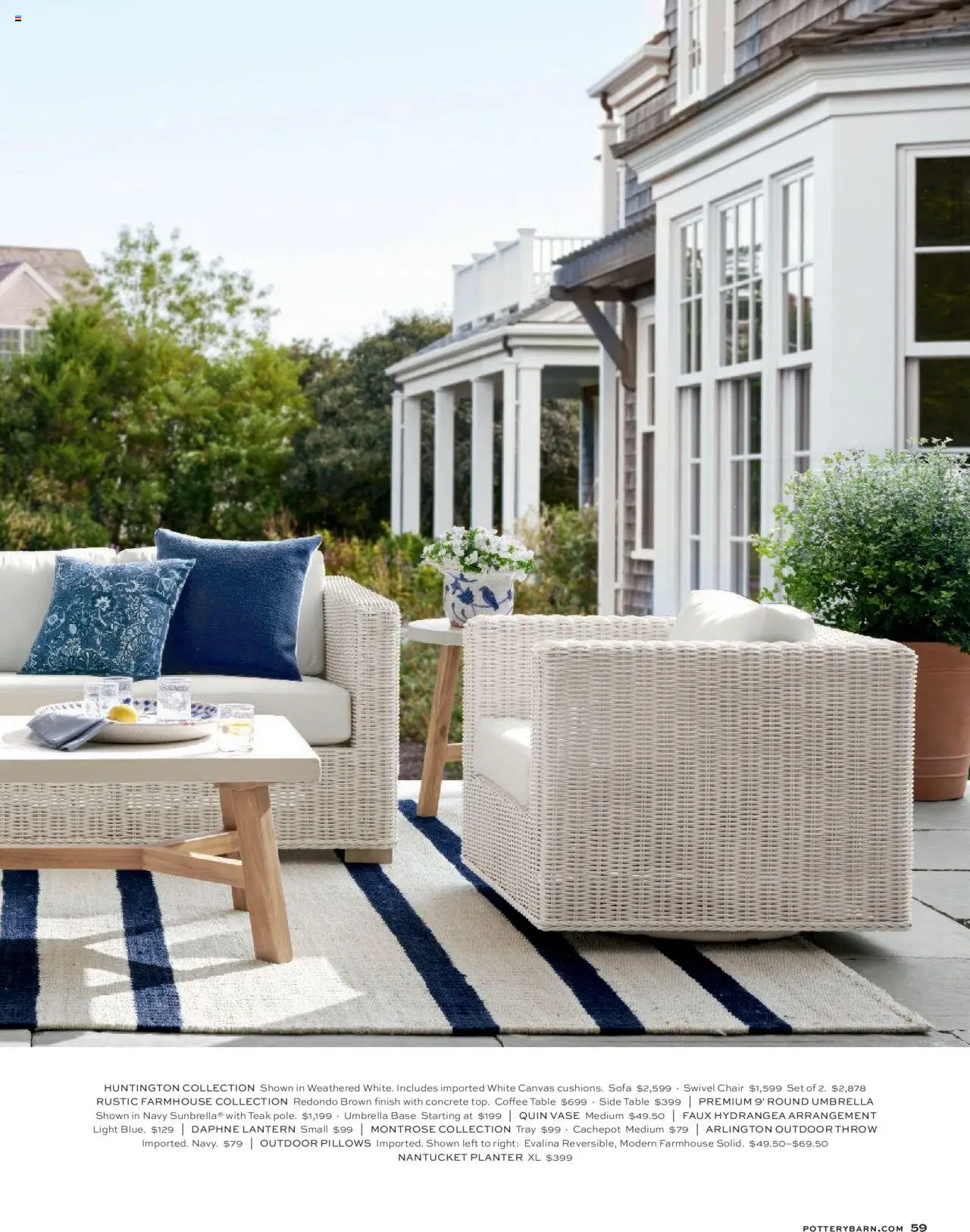 Pottery Barn Outdoor 2025 - page 59- valid from 01/21/2025