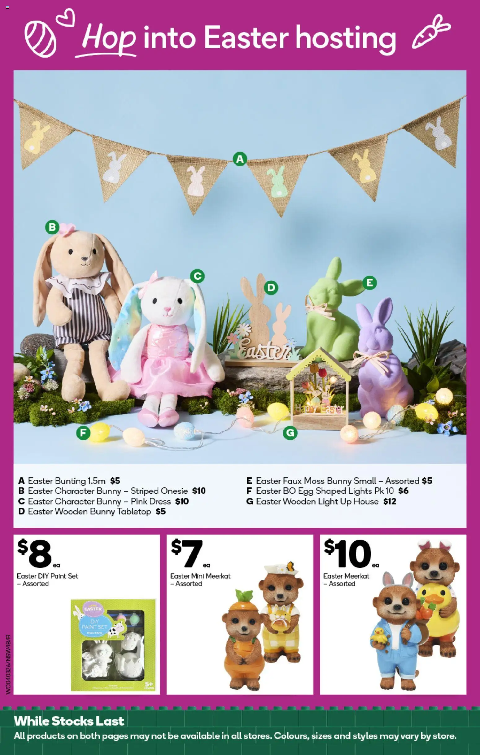 Woolworths catalogue  - page 48- valid from 04/03/2026