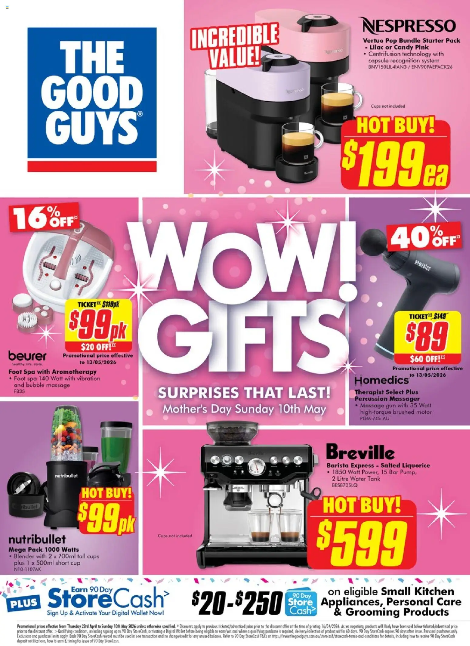The Good Guys catalogue  - page 1- valid from 22/04/2026