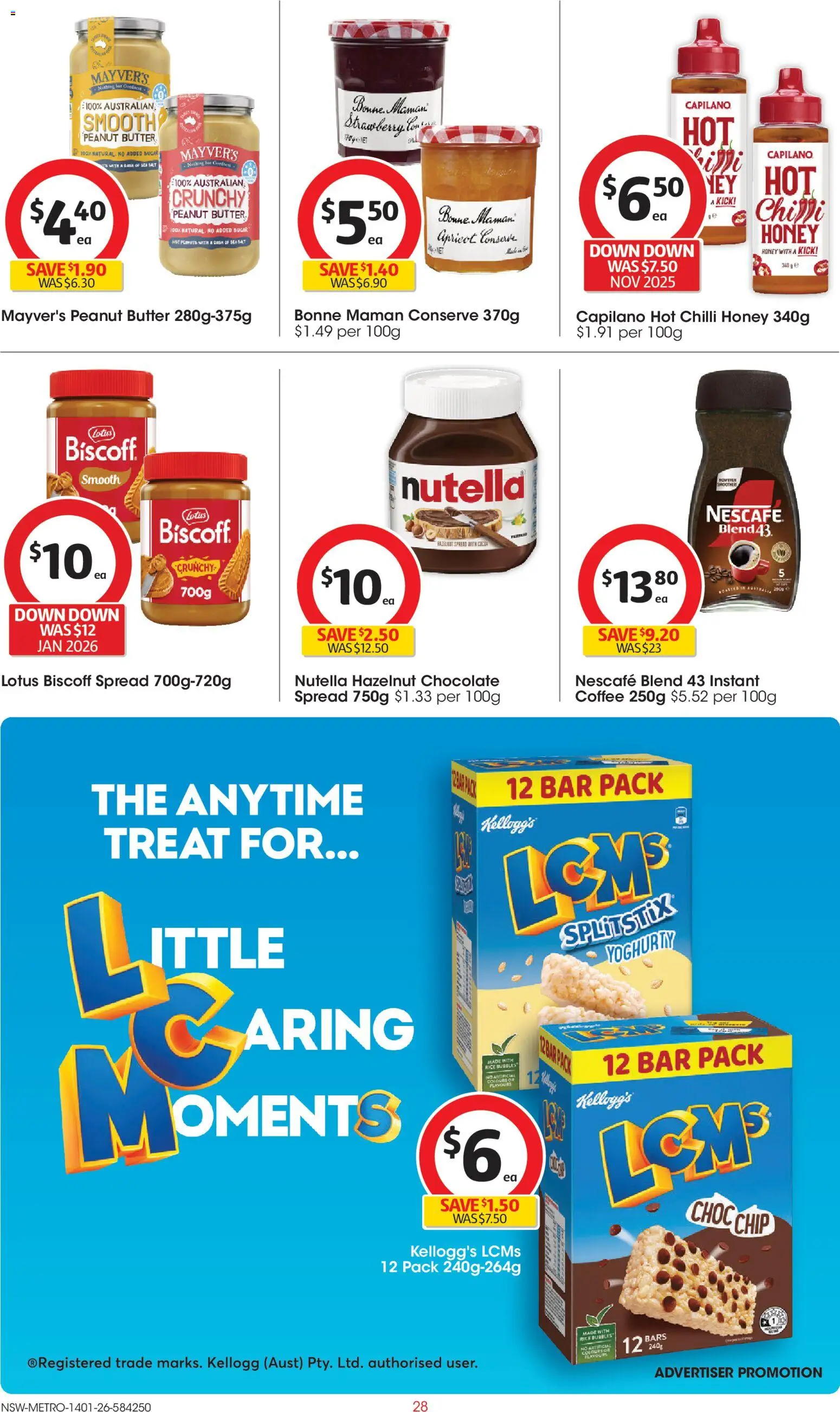 Coles  Catalogue  - page 28- valid from 14/01/2026