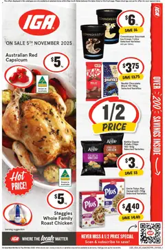 IGA catalogue preview - valid from 05/11/2025