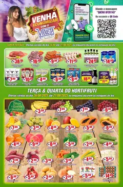 Pré-visualização Violeta Supermercados - Ofertas da semana válida a partir de 26/08/2025