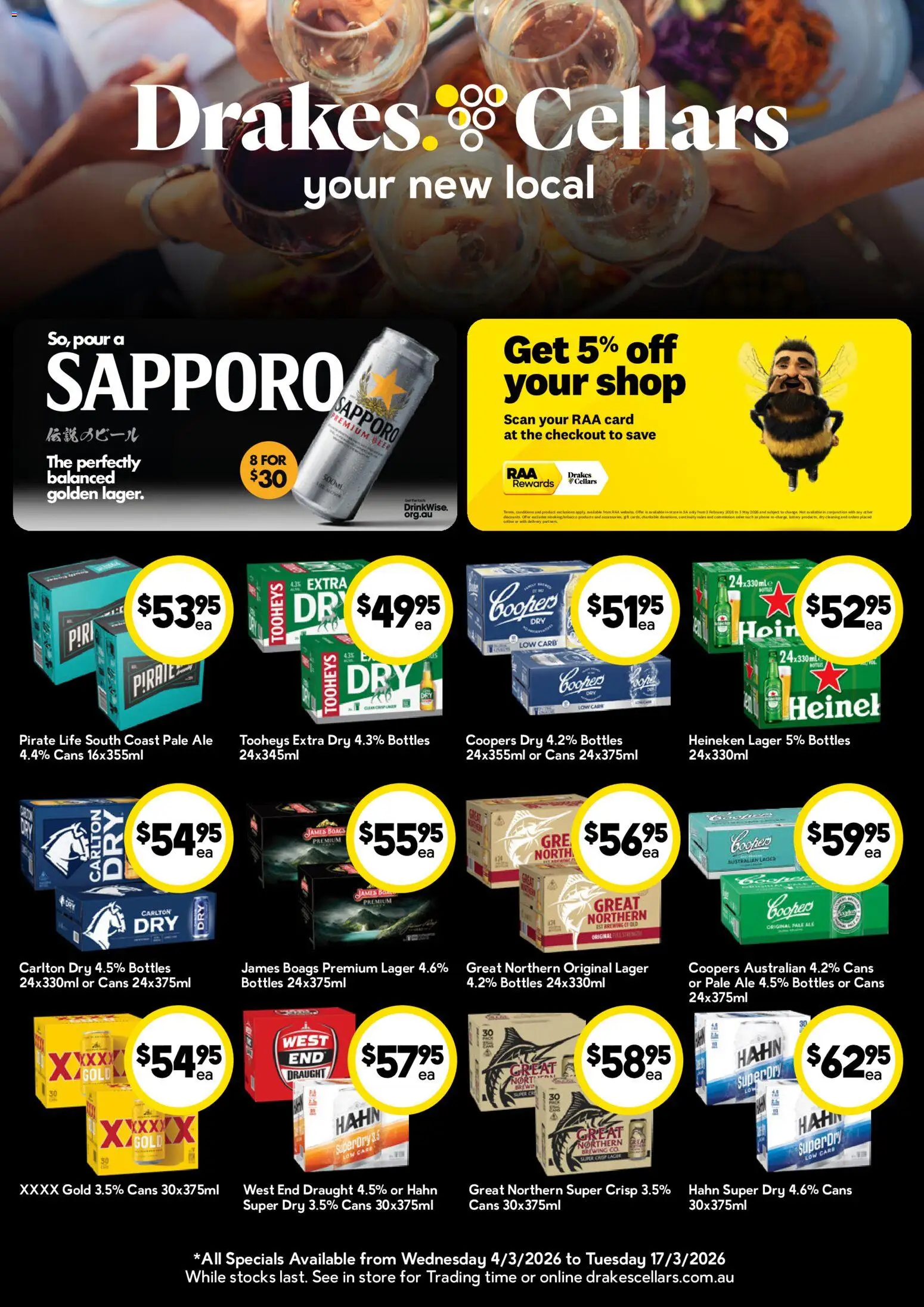 Drakes Cellars   - page 1- valid from 04/03/2026