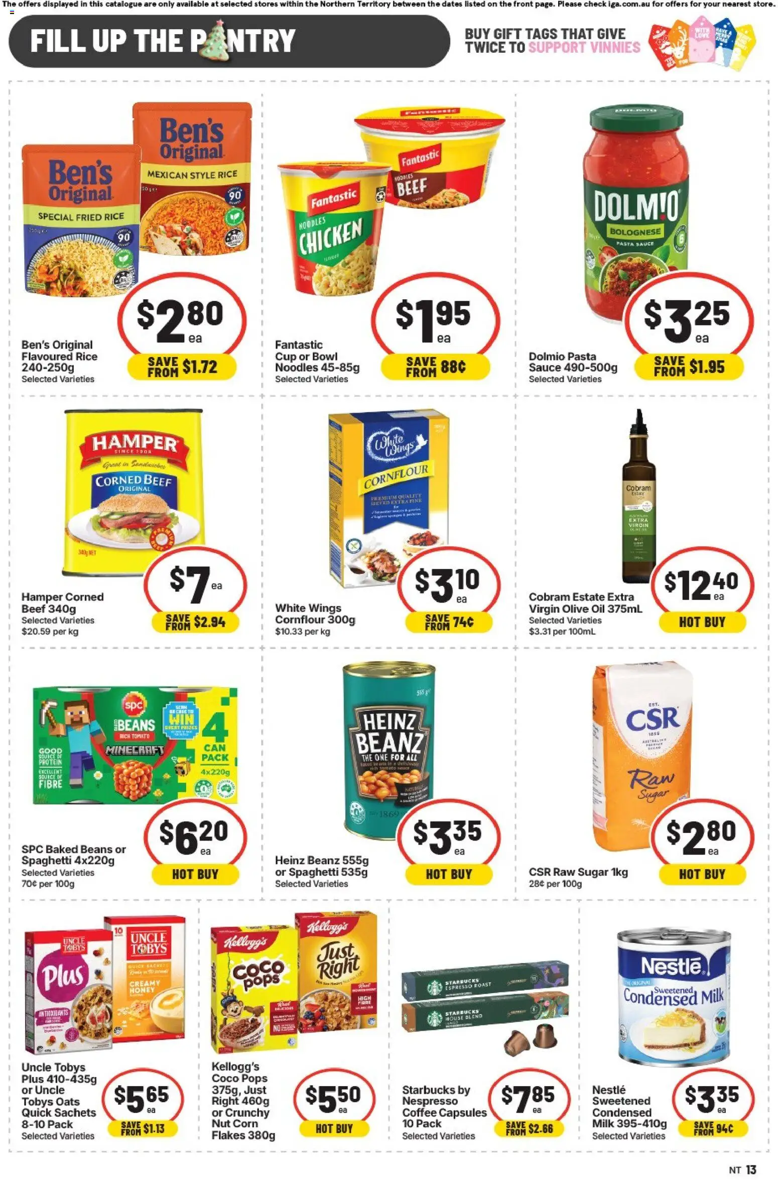 IGA Catalogue NT - page 10- valid from 12/11/2025