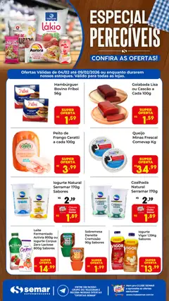 Pré-visualização Semar Supermercado - Ofertas Especial Perecíveis válida a partir de 04/02/2026