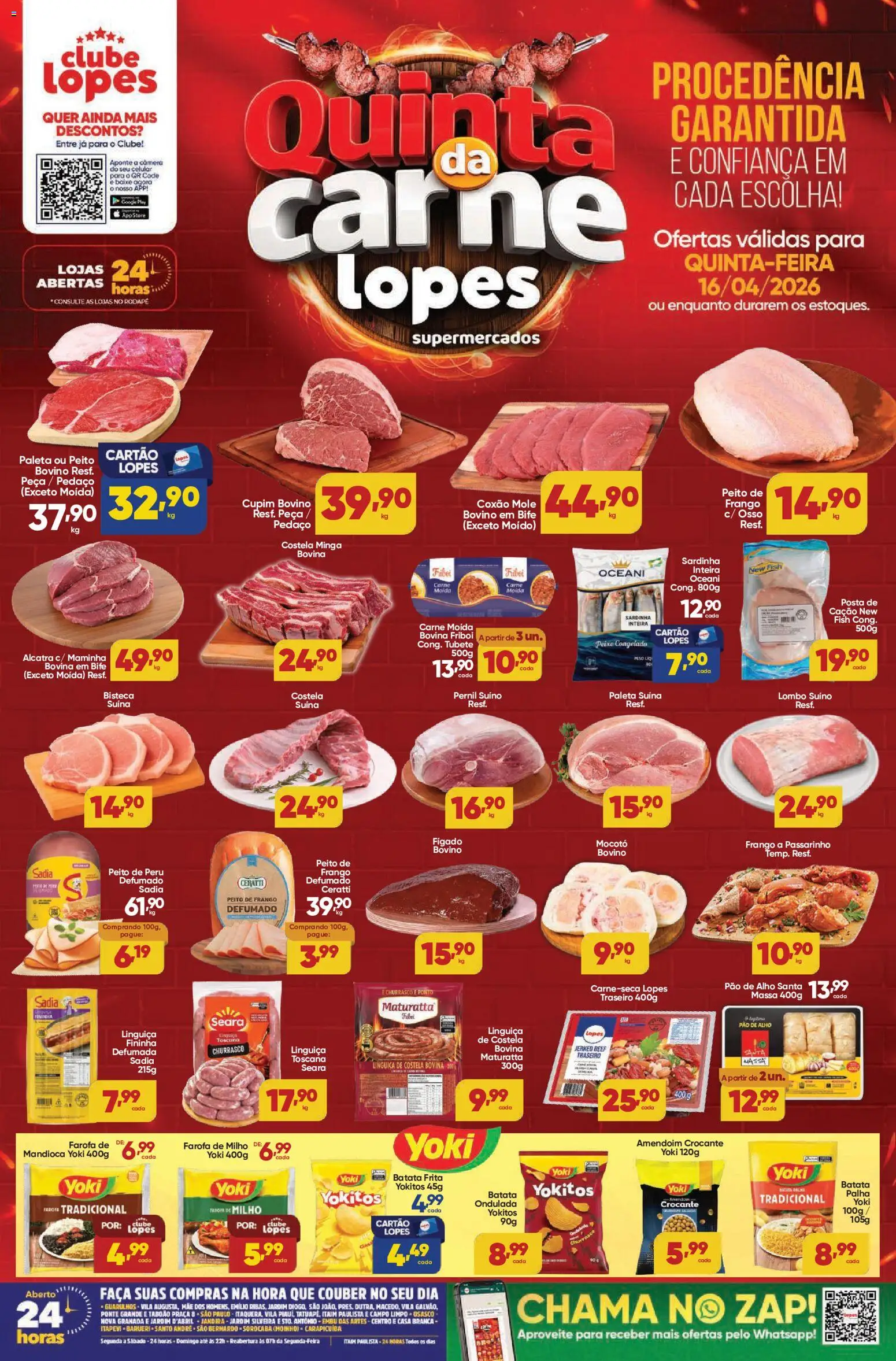 Lopes Supermercados - Ofertas da semana - página 1- válido a partir de 16/04/2026
