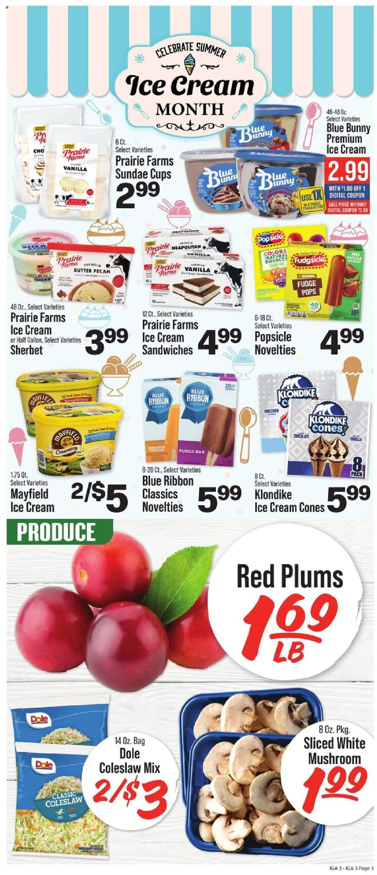 IGA Weekly Ad - page 4- valid from 07/16/2025
