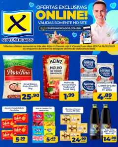 Pré-visualização X Supermercados - Ofertas Especiais válida a partir de 21/07/2025