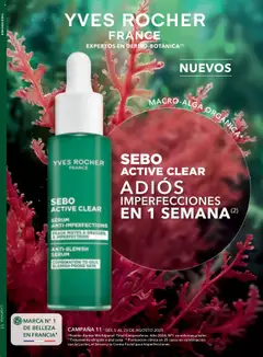 Yves Rocher - Campaña 11 2025 válido desde 05/08/2025