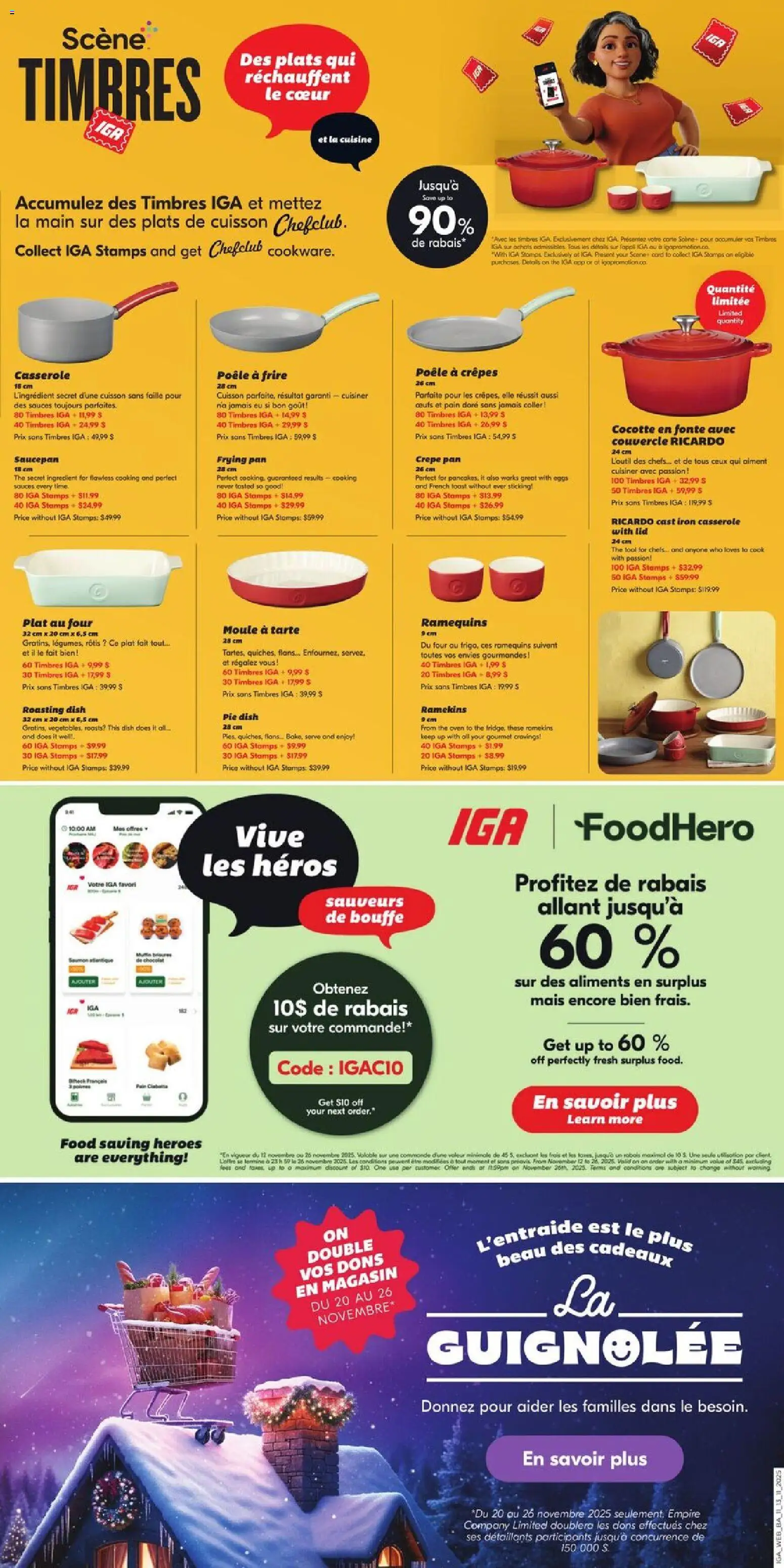 IGA weekly flyer / circulaire - page 13- valid from Nov 13, 2025