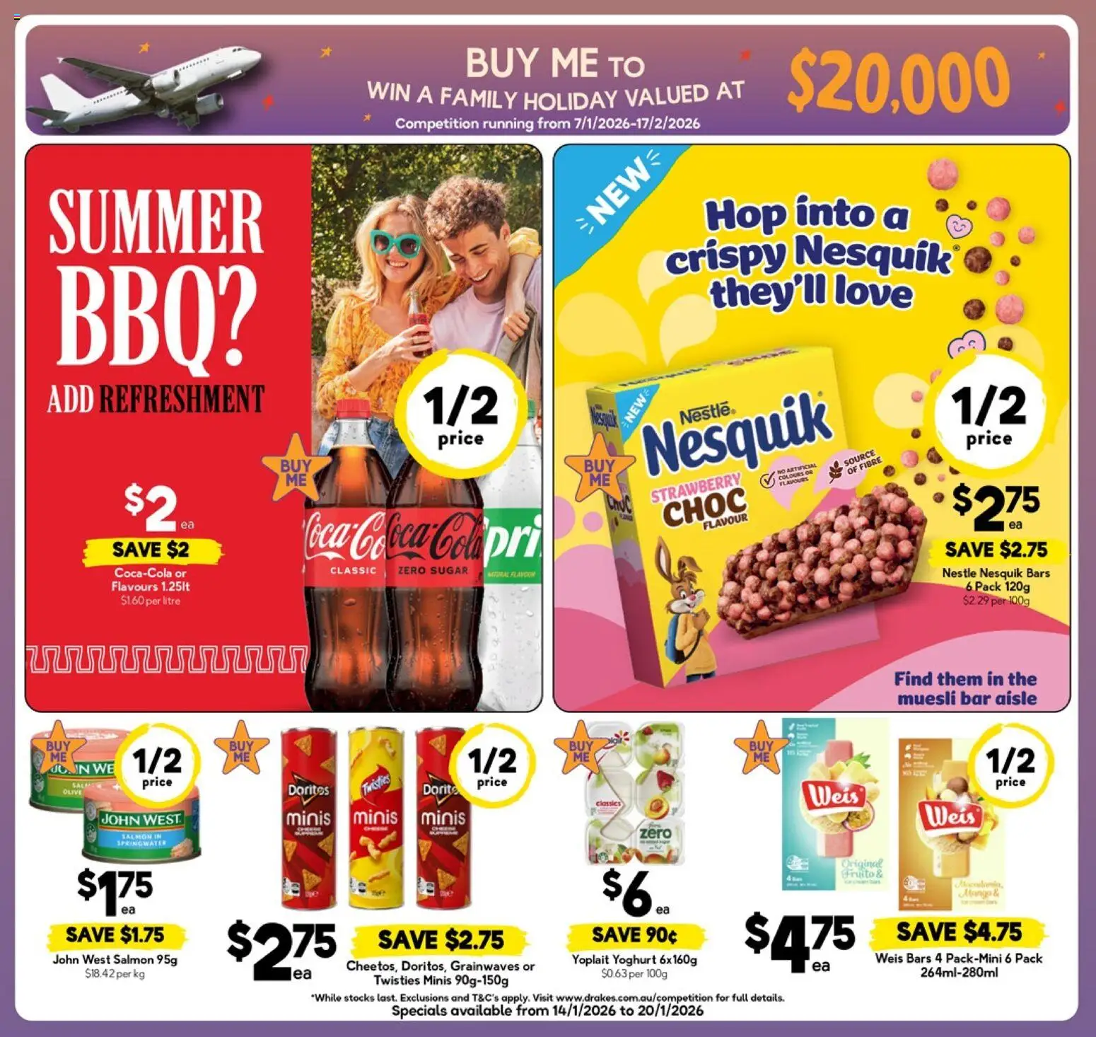 Drakes Catalogue QLD - page 3- valid from 14/01/2026