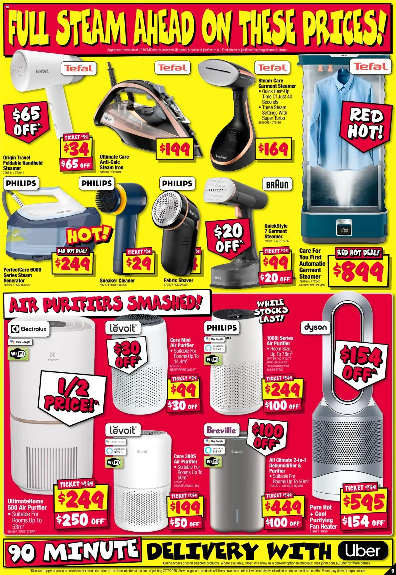 JB Hi-Fi Home Appliance Sellout - page 9- valid from 17/07/2025
