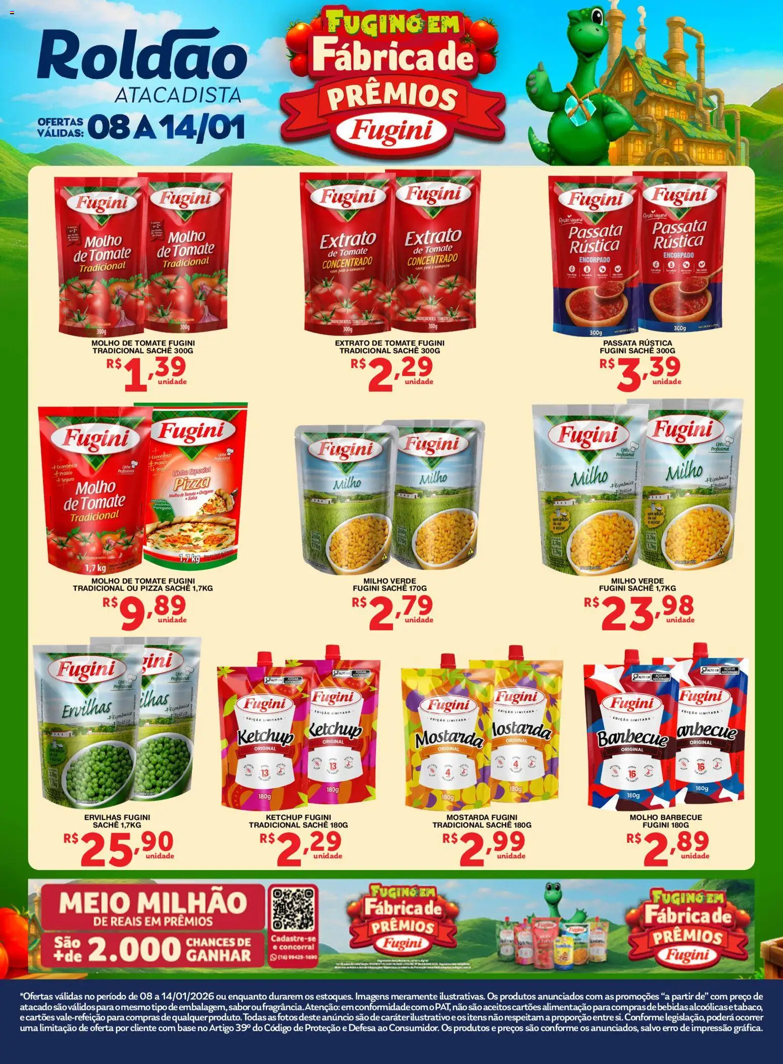Roldão - Ofertas Fugini - página 1- válido a partir de 08/01/2026
