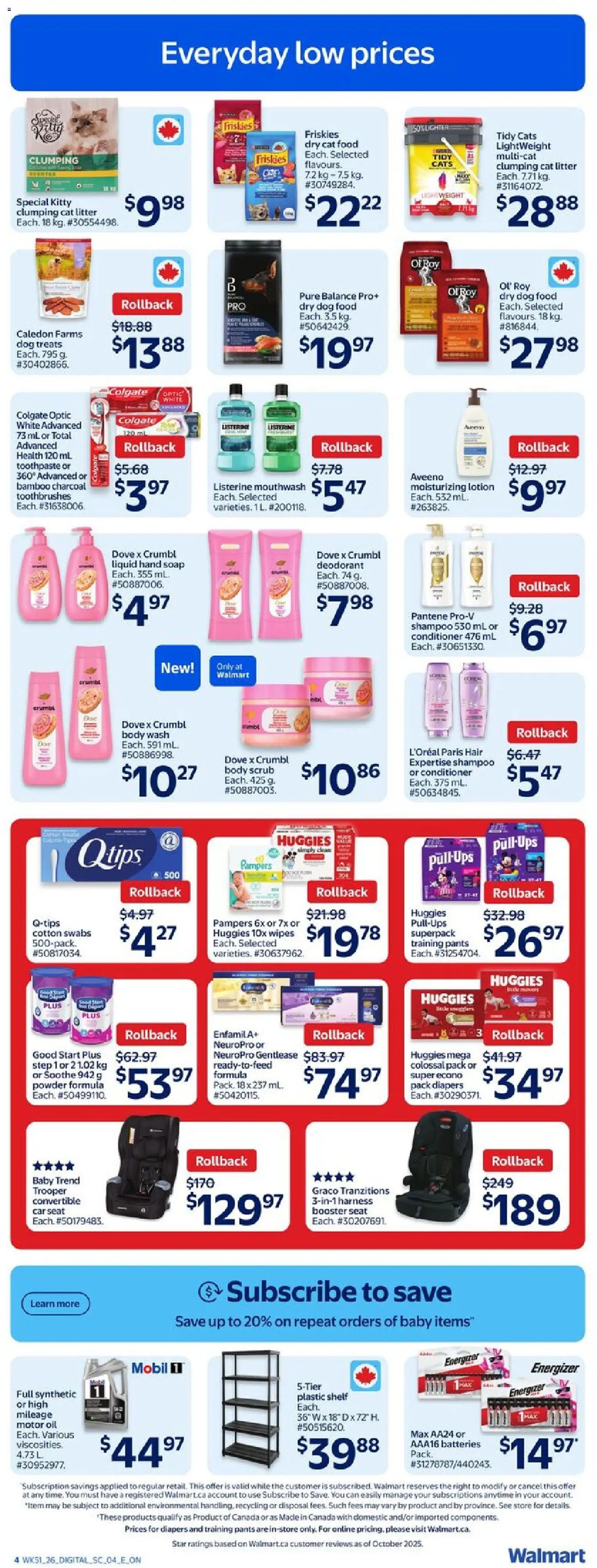 Walmart weekly flyer - page 5- valid from Jan 15, 2026