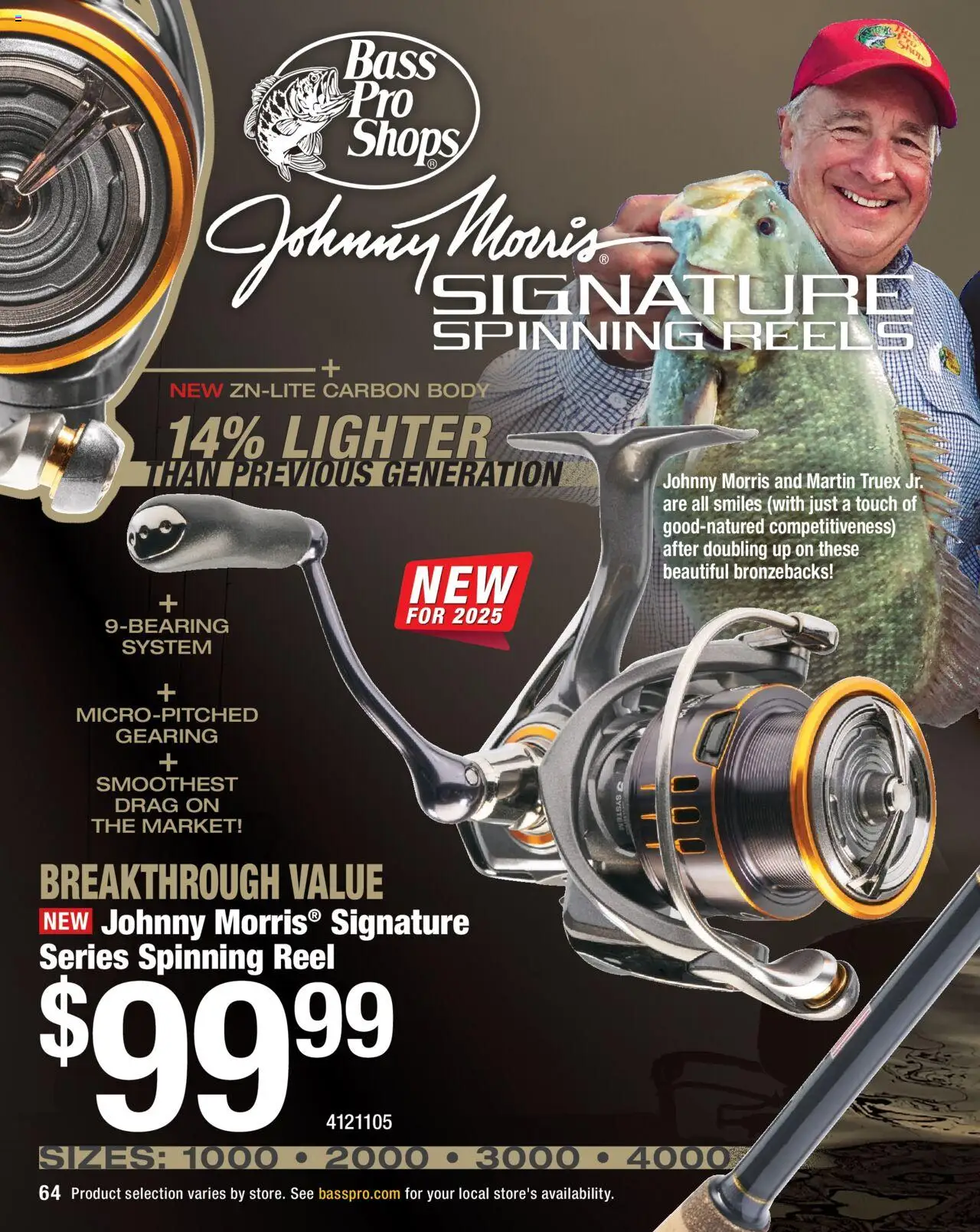 Cabela's Spring Fishing Master 25 - page 64- valid from 01/27/2025