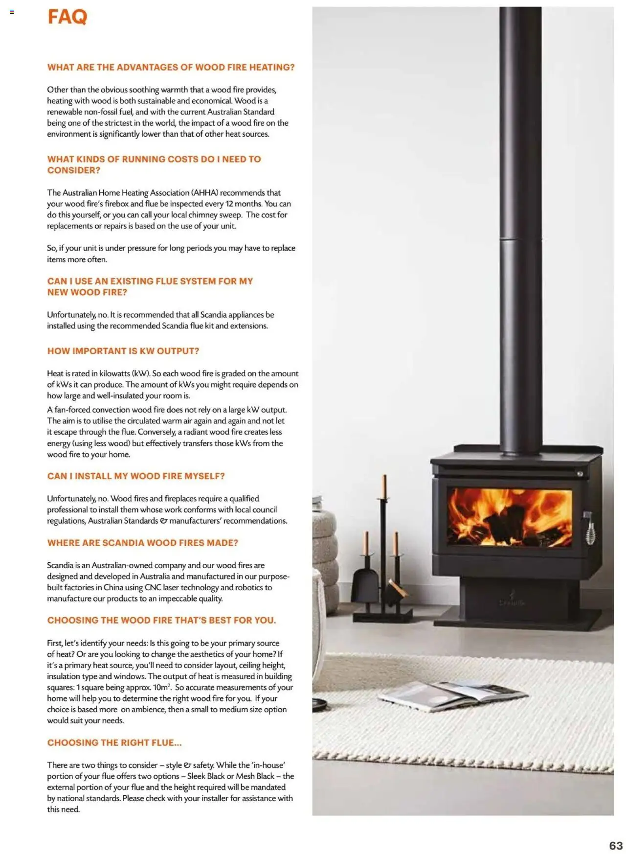 Bunnings Warehouse Scandia Range & Accessories Brochure 2025 - page 63- valid from 31/03/2025