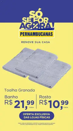 Pré-visualização Pernambucanas - Ofertas Renove Sua Casa válida a partir de 28/08/2025