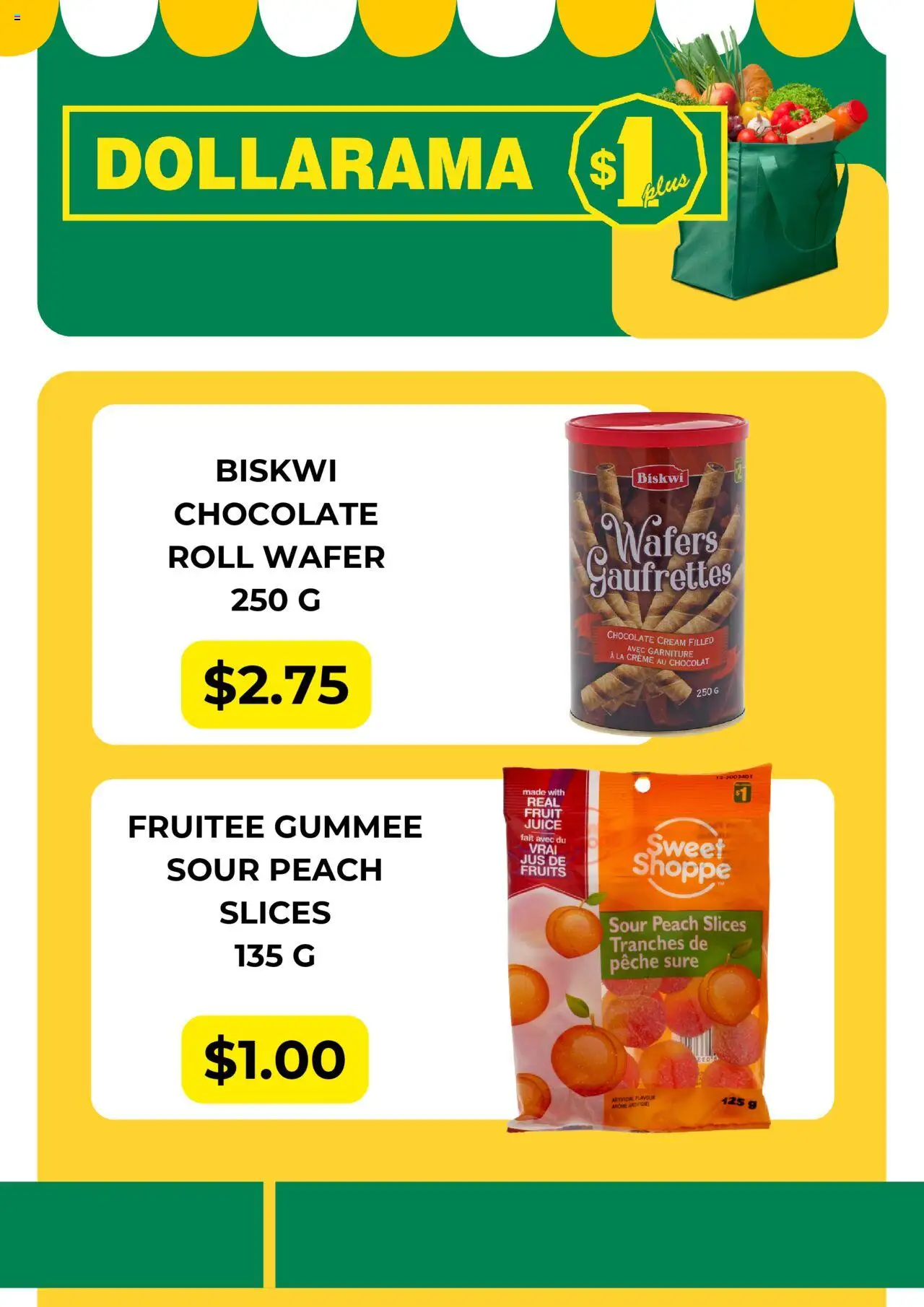 Dollarama weekly flyer / circulaire - page 1- valid from Oct 14, 2025