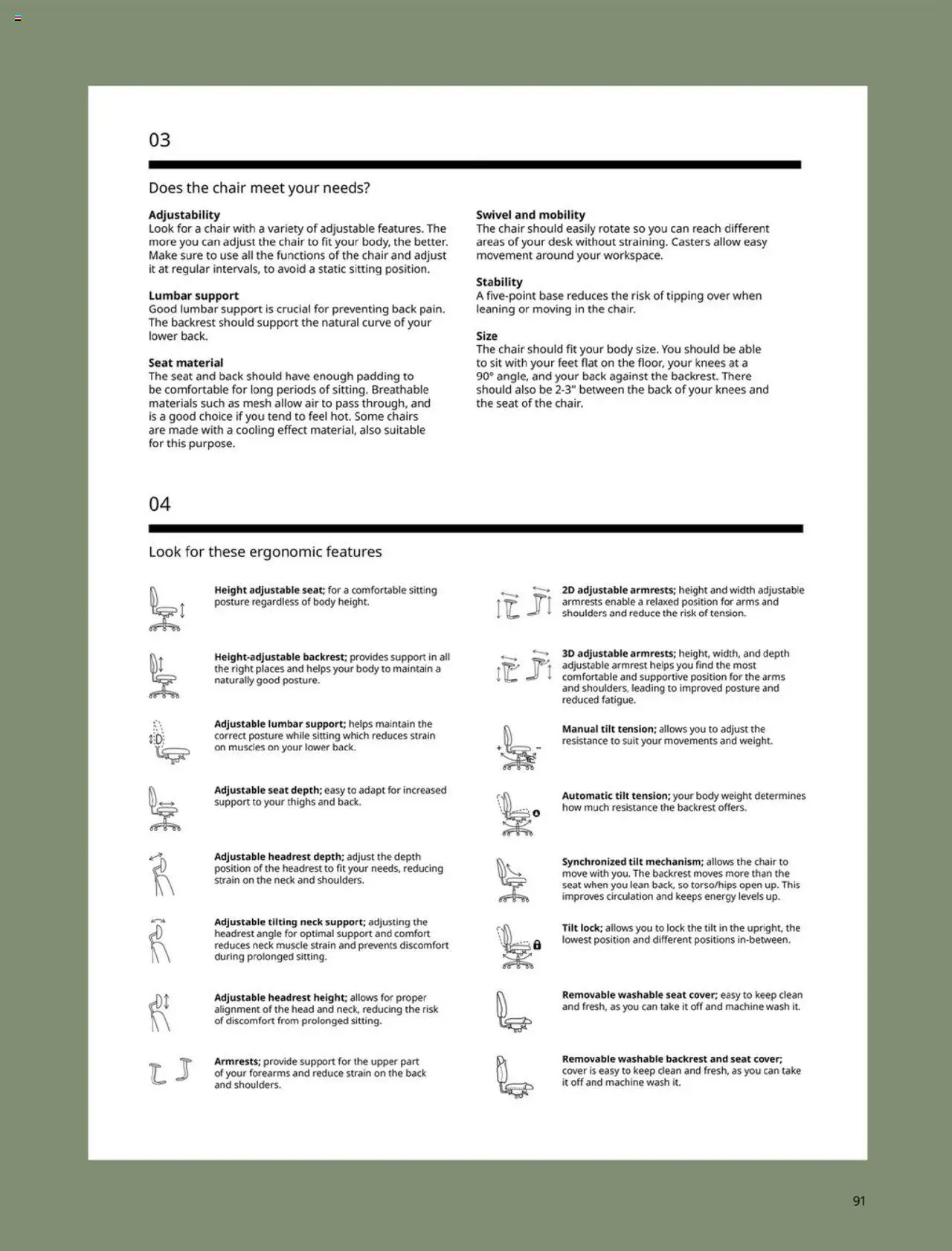 IKEA Office Brochure 2025 - page 91- valid from 03/01/2025
