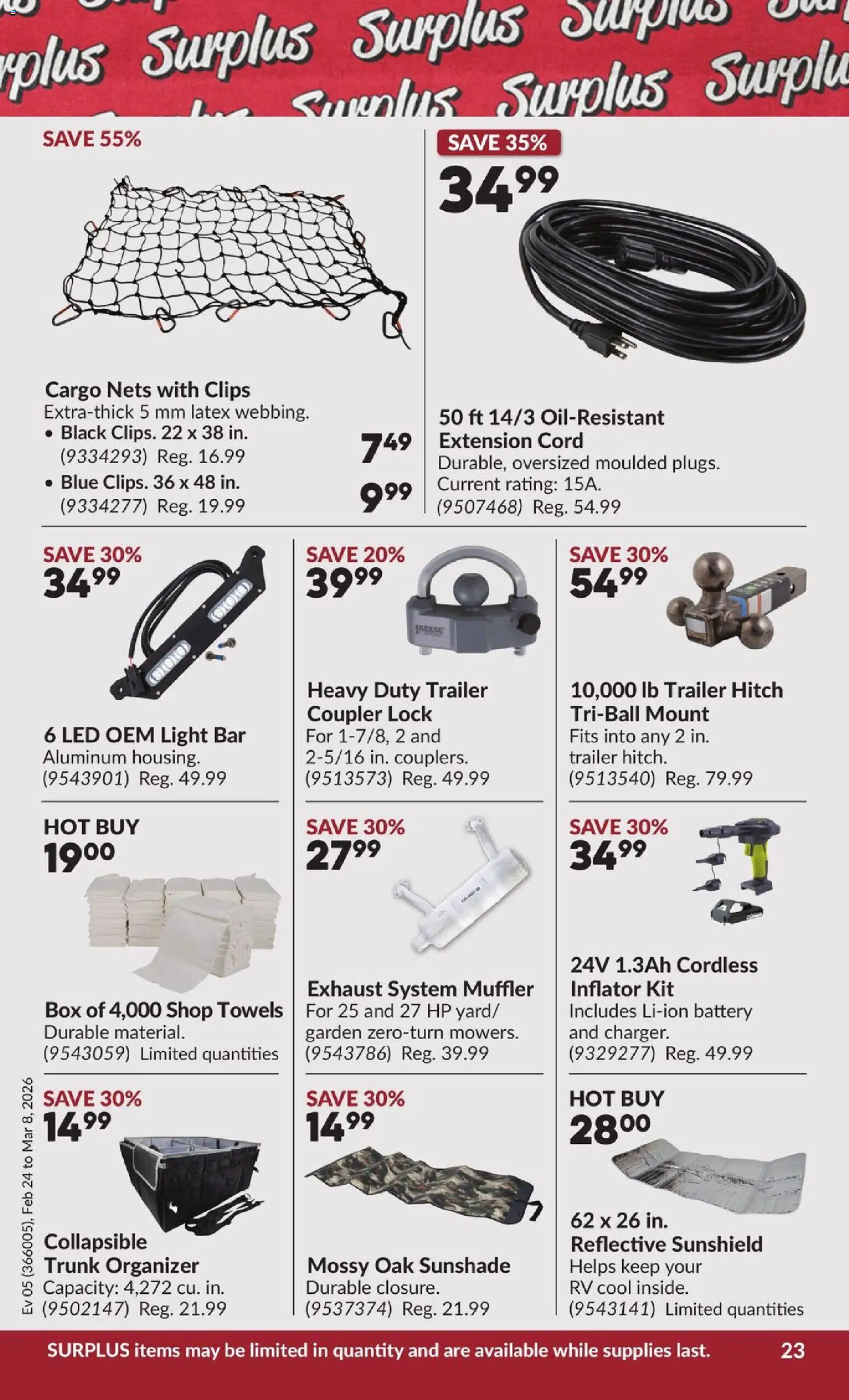 Princess Auto - 2 Week Sale! - page 27- valid from Feb 24, 2026