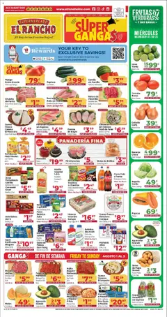 Preview El Rancho Weekly Ad valid from 07/30/2025
