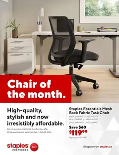 Preview Staples - Business Flyer valid from Feb 2, 2026