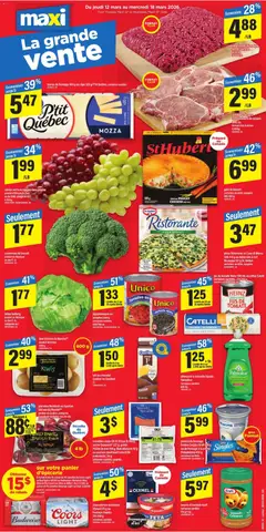Preview Maxi weekly flyer / circulaire valid from Mar 12, 2026
