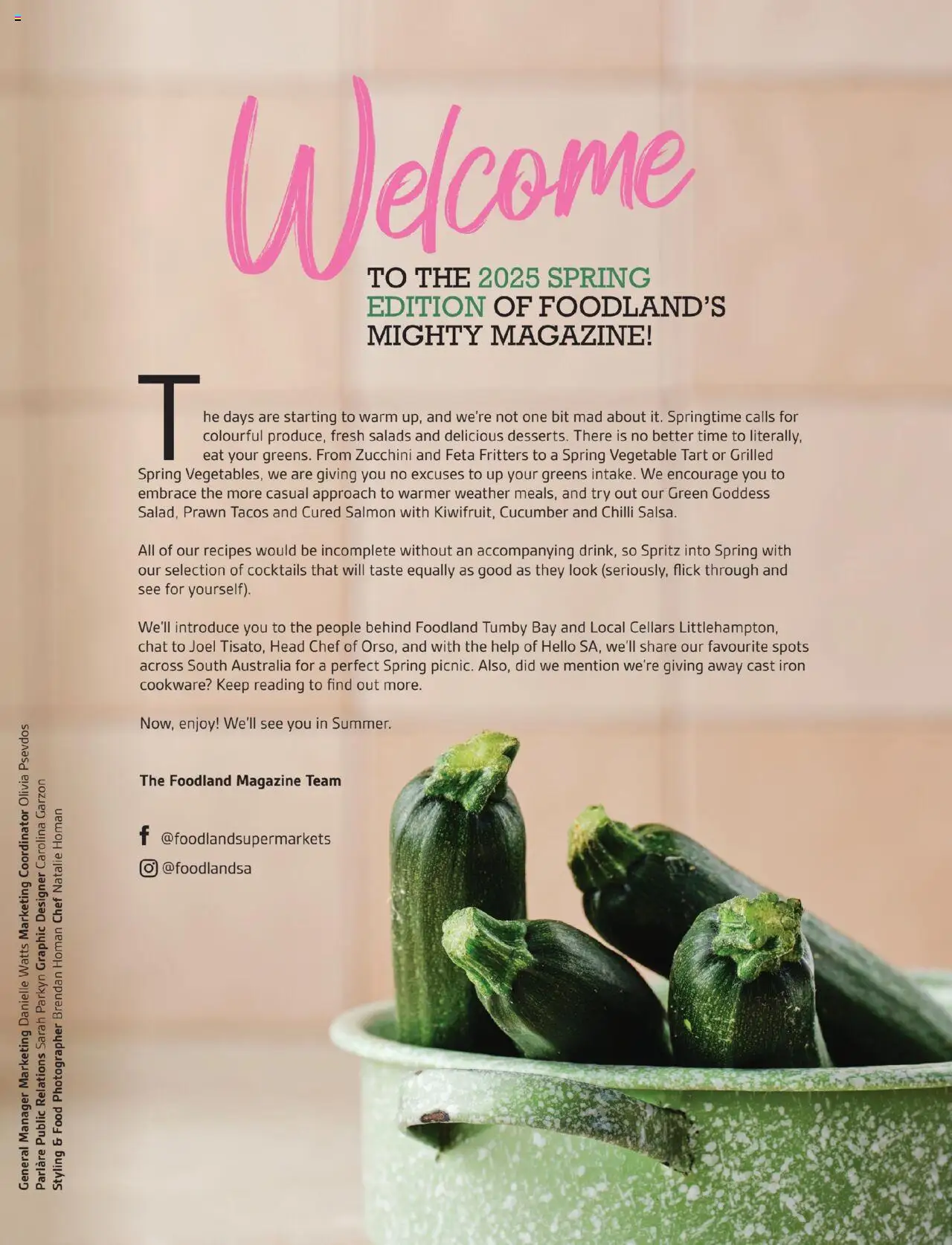 Foodland Mighty Magazine - Spring 2025 - page 3- valid from 01/09/2025