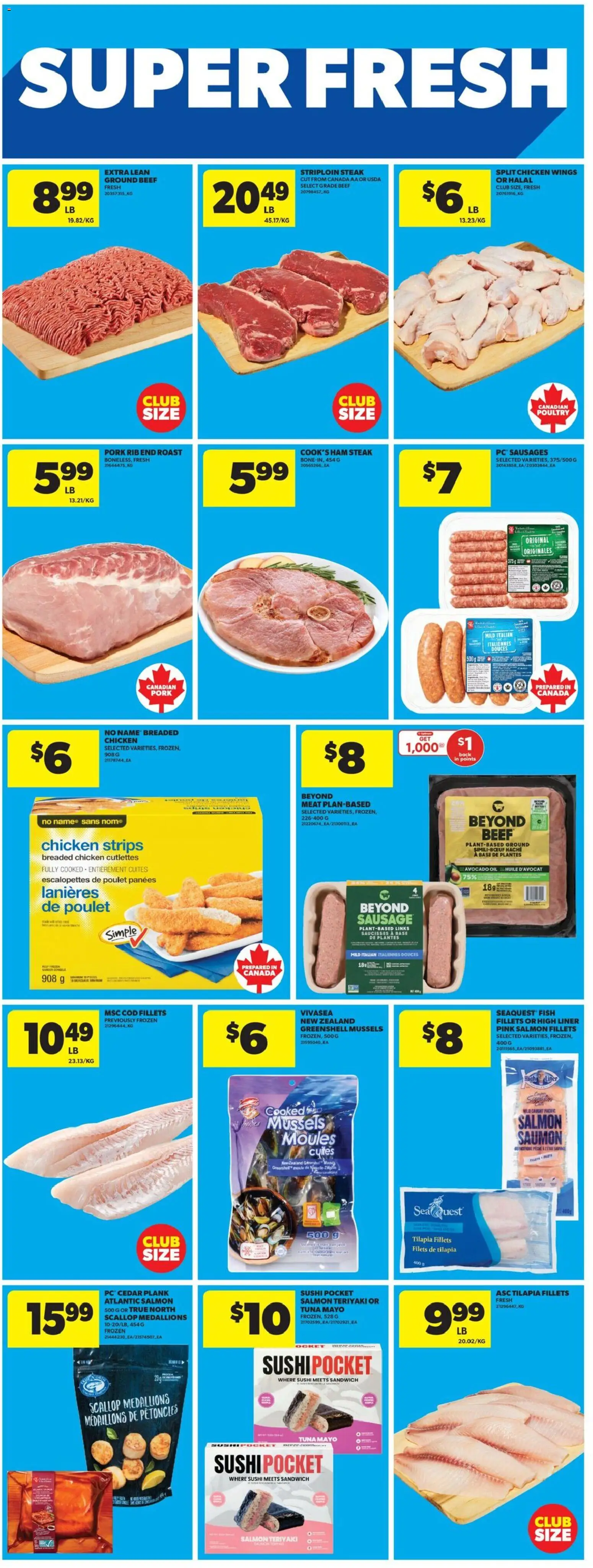 Real Canadian Superstore weekly flyer / circulaire - page 8- valid from Jan 15, 2026