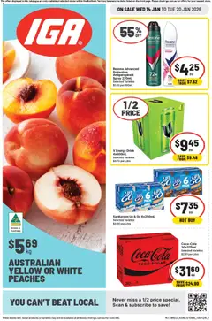 IGA catalogue preview - valid from 14/01/2026