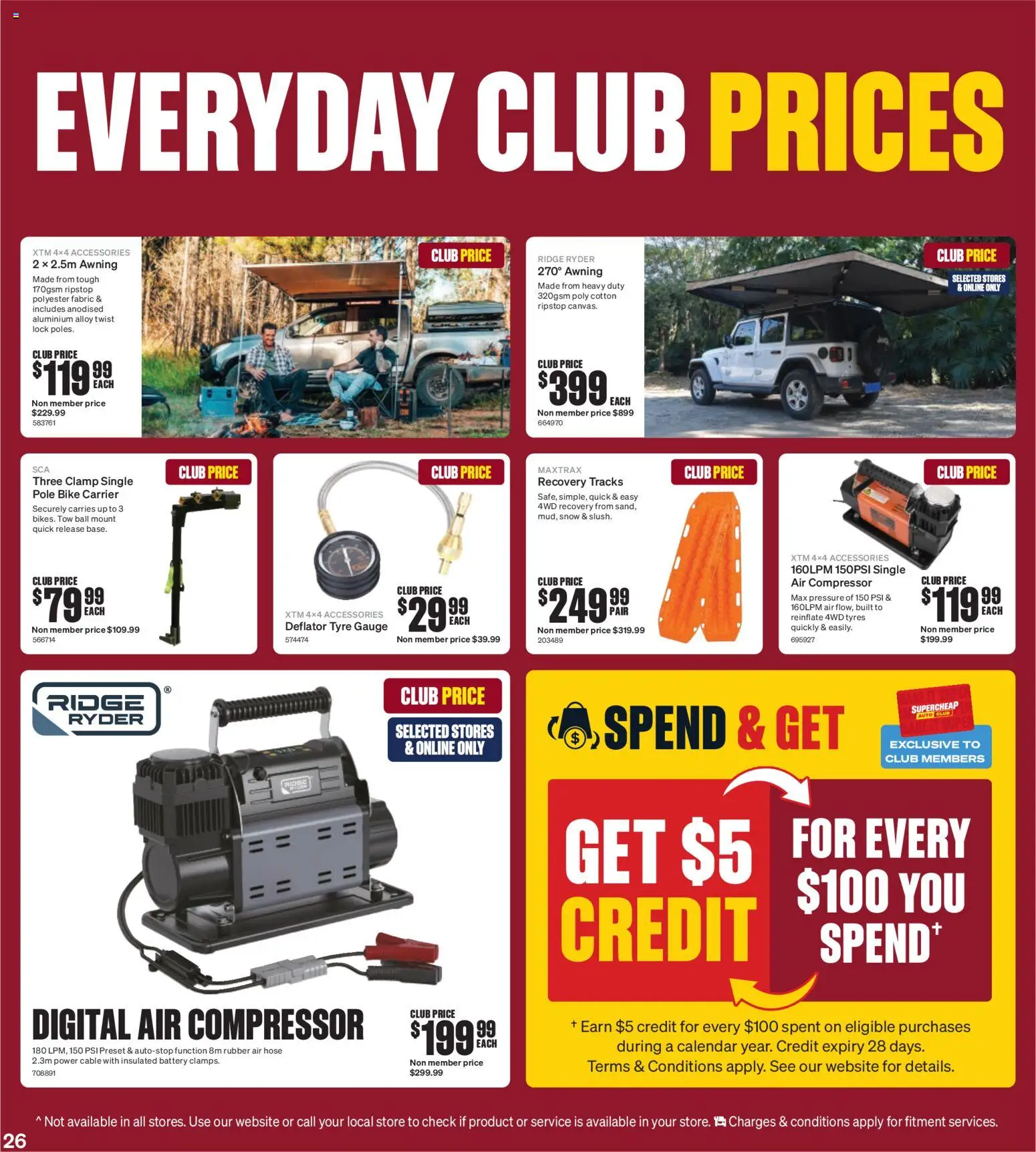 Supercheap Auto Black Friday - page 26- valid from 05/11/2025