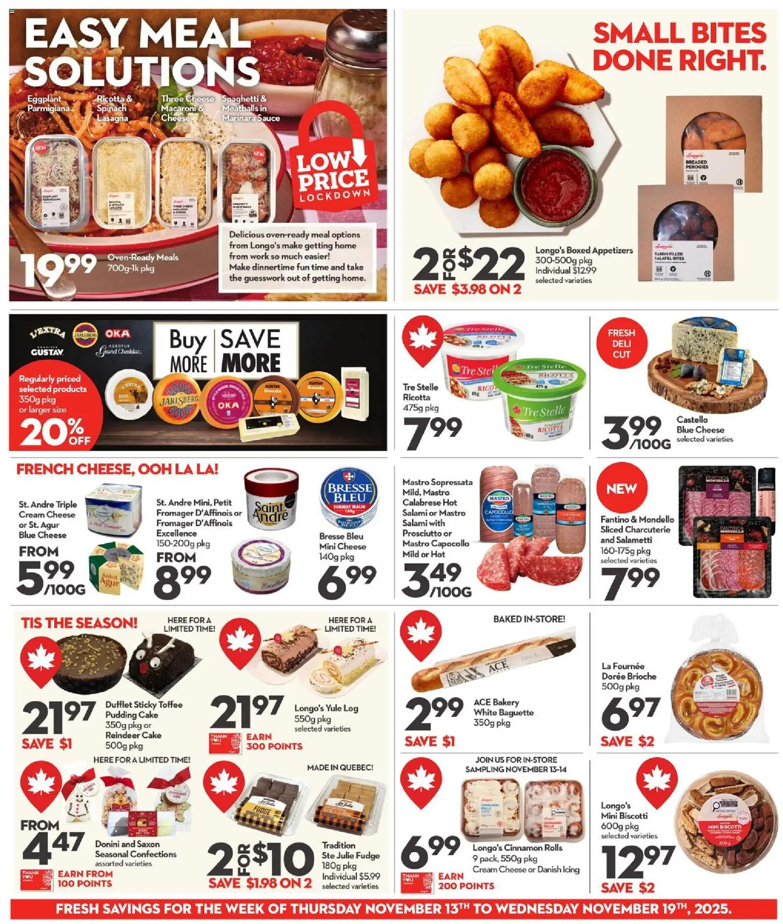 Longo's weekly flyer / circulaire - page 6- valid from Nov 13, 2025