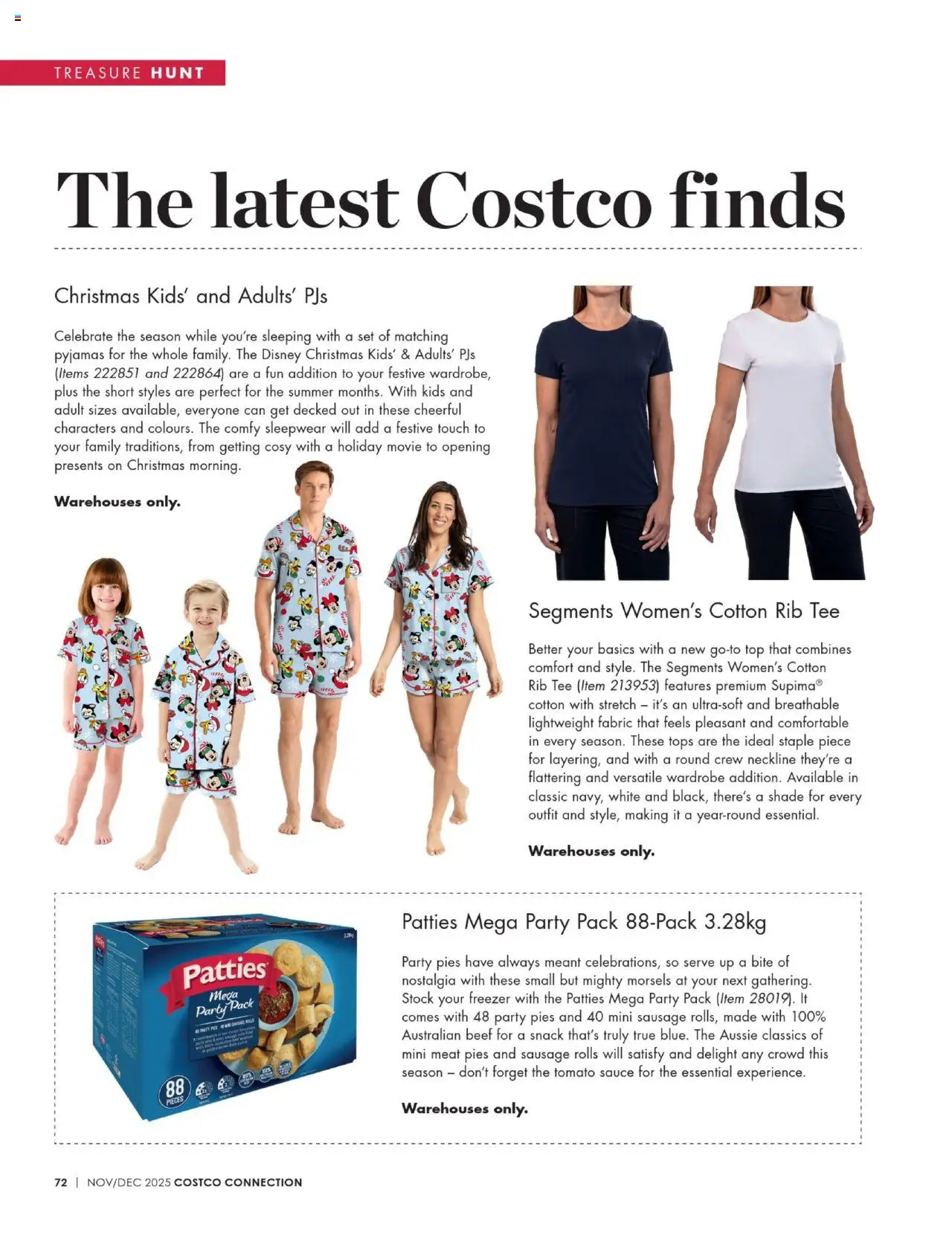 Costco Magazine Nov/Dec 2025 - page 72- valid from 01/11/2025