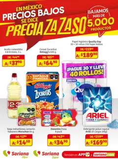 Soriana - Preciazazaso Súper Frontera BCN, Son válido desde 01/08/2025