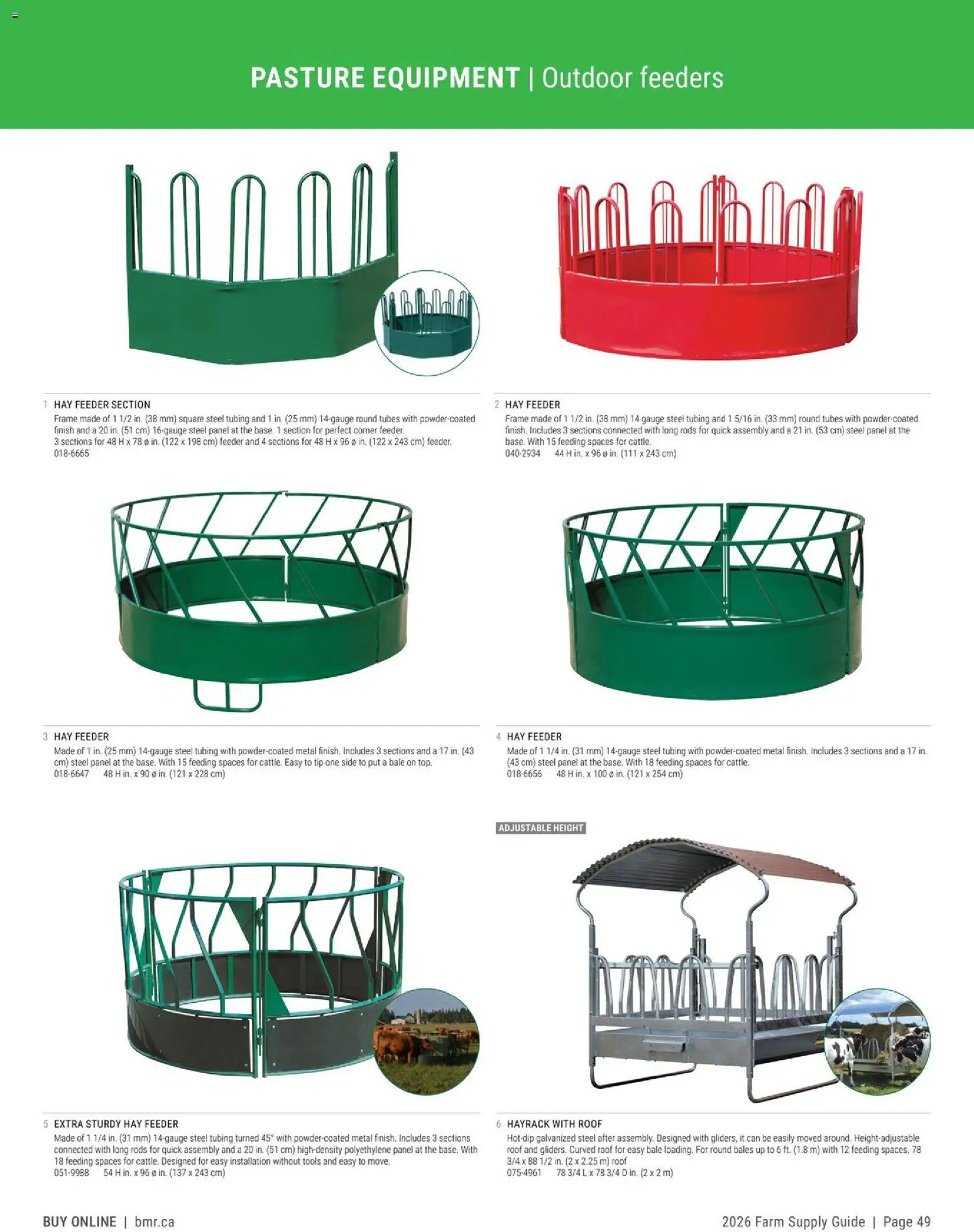 BMR - Agrizone - 2026 Farm Supply Guide - page 49- valid from Jan 9, 2026